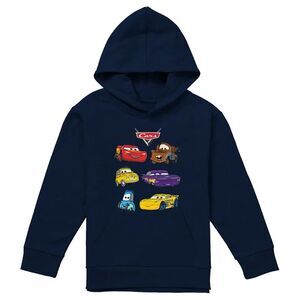 Cars Childrens/Kids Characters Hoodie / Navy
